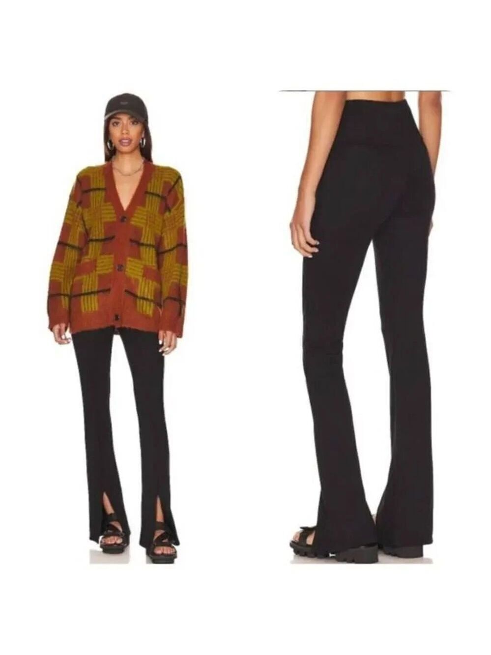 AllSaints Tamie Split Legging Size 4